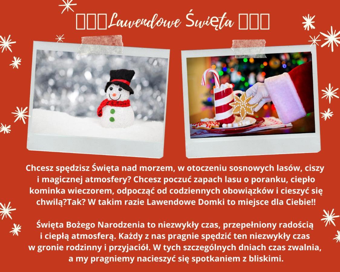 Lawendowe Domki Dziwnówek Exterior foto