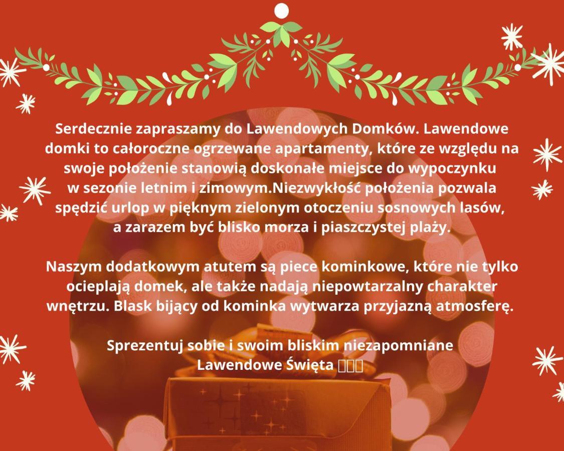 Lawendowe Domki Dziwnówek Exterior foto